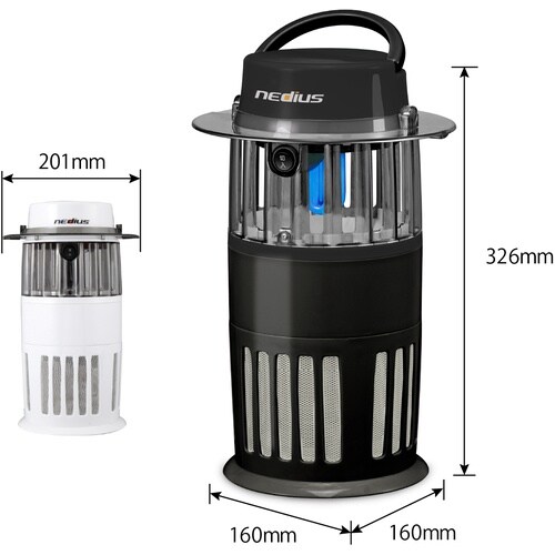 nedius 吸引式捕虫器 屋内用 白