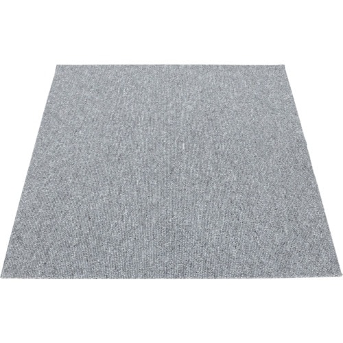大島屋 日本製タイルカーペット グレー 50×50