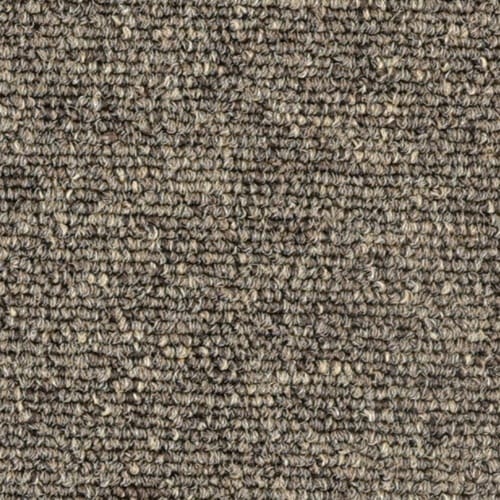 大島屋 日本製タイルカーペット ブラウン 50×5