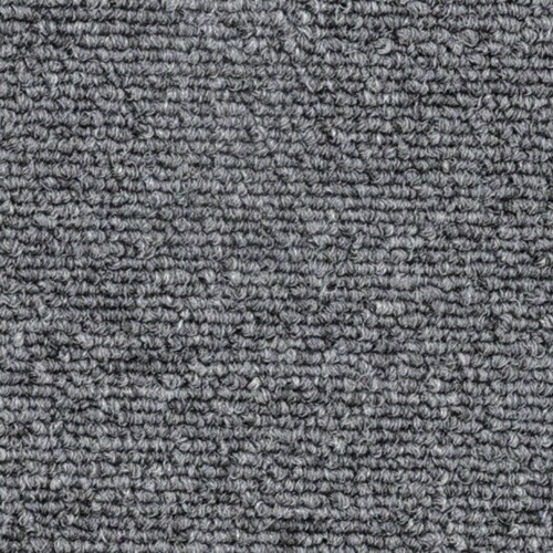 大島屋 日本製タイルカーペット ブラック 50×5