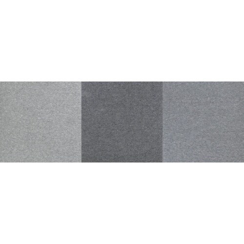 大島屋 日本製タイルカーペット ブラック 50×5