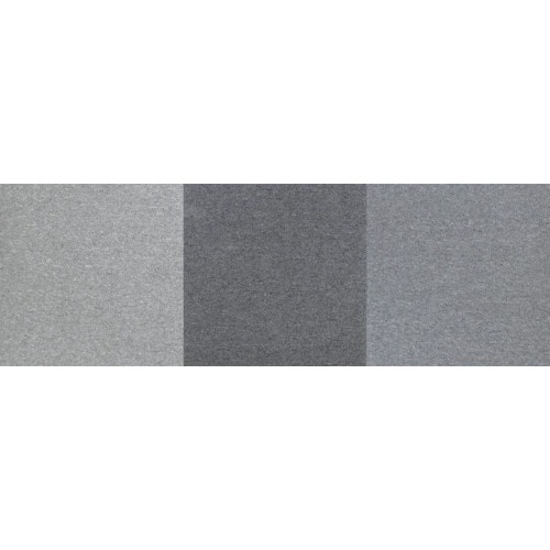 大島屋 日本製タイルカーペット ダークグレー 50