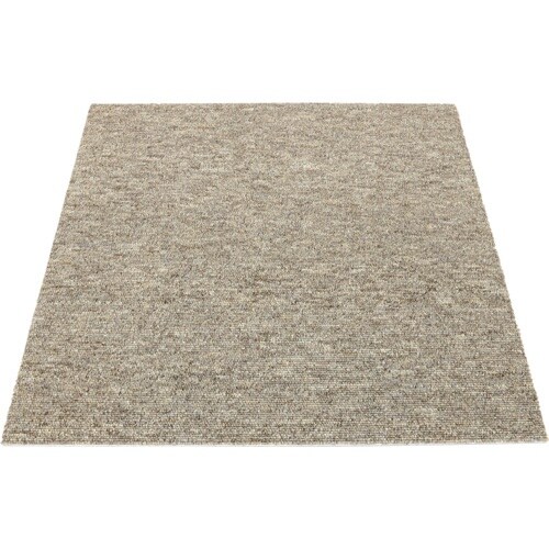 大島屋 日本製タイルカーペット カーキ 50×50