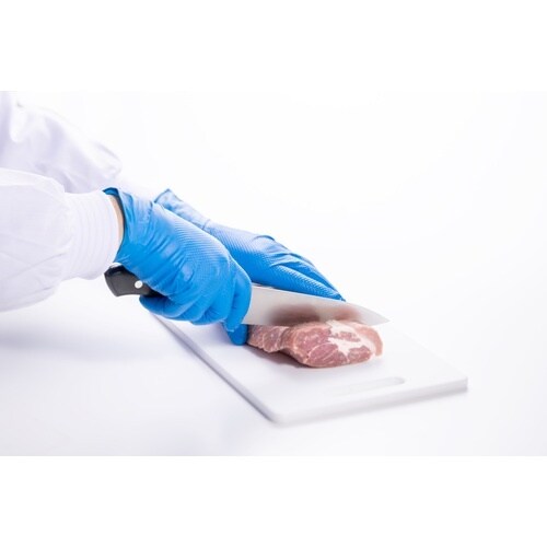 バリアローブ ニトリルグローブIGAブルー パウダ