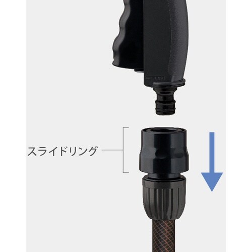 タカギ ホースノズル ノズルシックスS(CG)