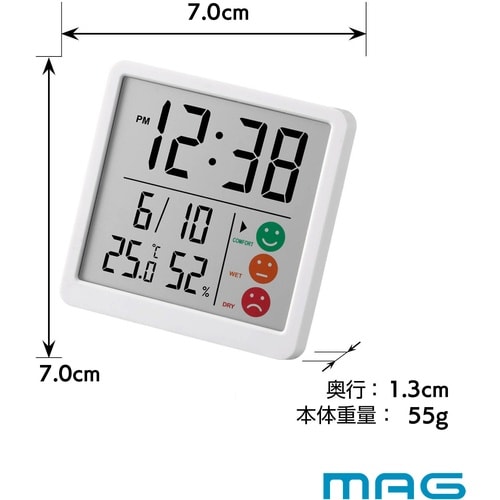 MAG 温湿度計 温度計 湿度計 温湿度計 デジタ
