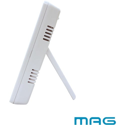 MAG 温湿度計 デジタル 時計 環境目安 置き掛