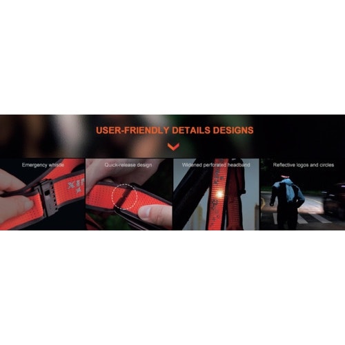 FENIX 充電式LEDヘッドライト