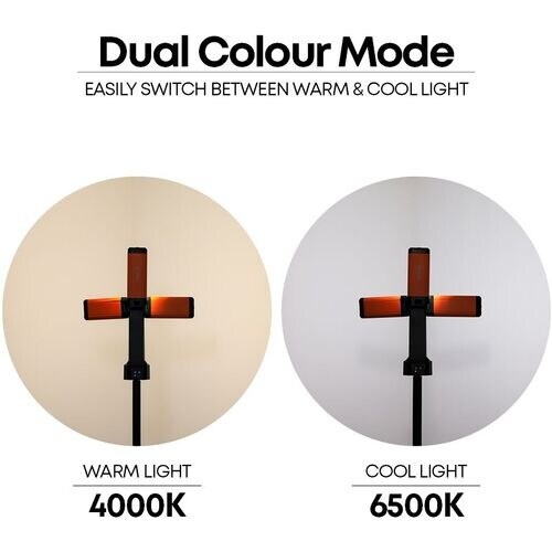 GROZ 充電式LEDワークライト トリプルヘッド