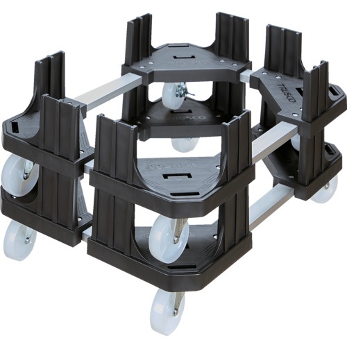 TRUSCO スタッキングアルミカート オリコン5