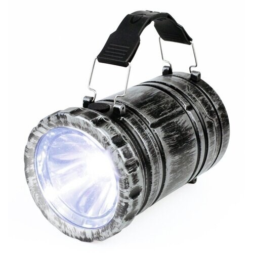 大進 懐中電灯にもなるLEDランタンシルバー