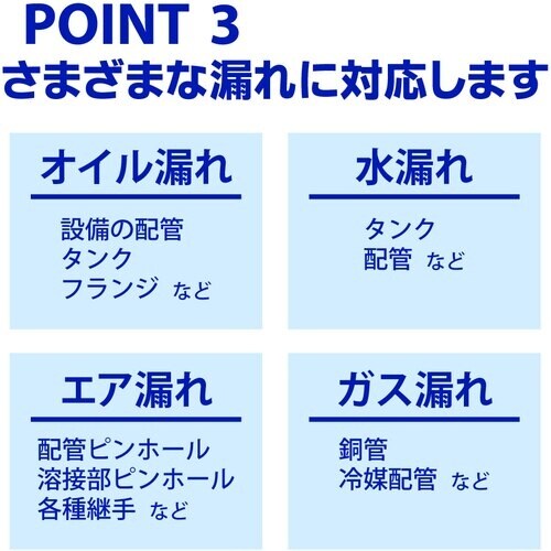 前田シェル UV硬化型漏洩補修材 リークブロック