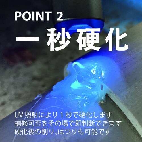 前田シェル UV硬化型漏洩補修材 リークブロック