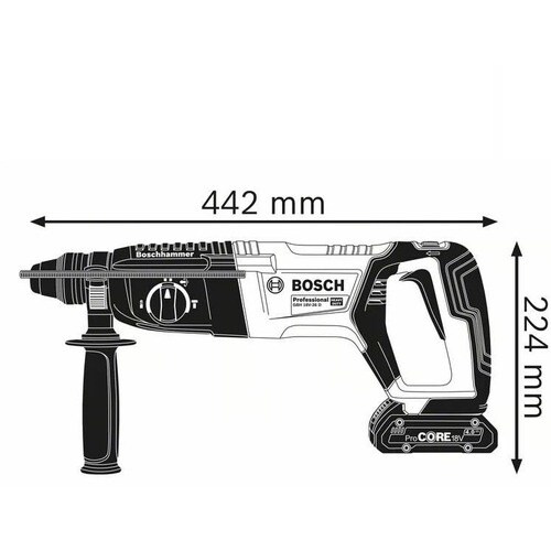 ボッシュ 18Vコードレスハンマードリル+バッテリ