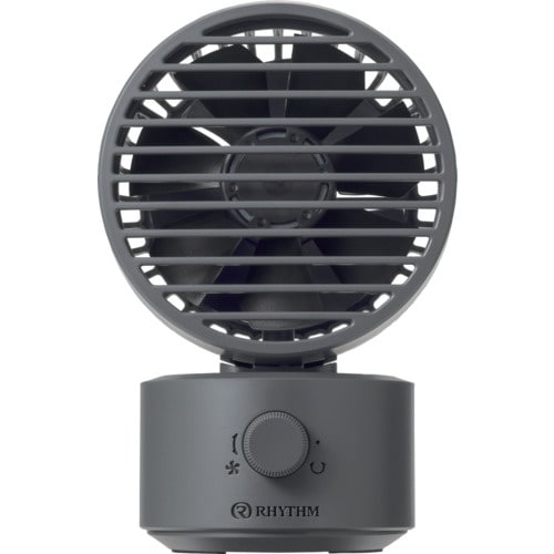 RHYTHM 卓上扇風機 静音 小型 USB給電式