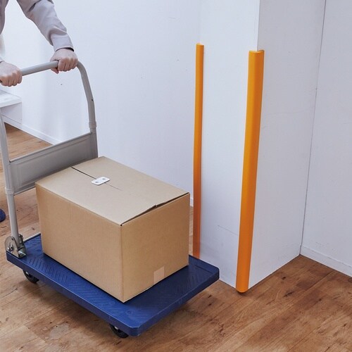 緑十字 コーナー用ガードクッション L型タイプ イ