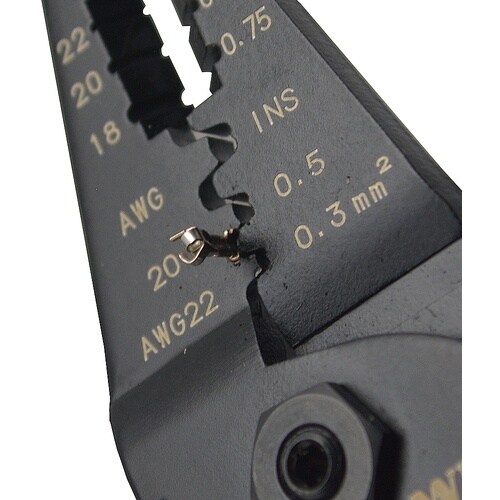 WISE 精密電工ペンチミニ(オープンバレル端子用