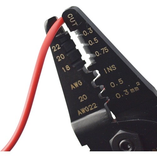 WISE 精密電工ペンチミニ(オープンバレル端子用