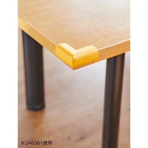 緑十字 コーナー用ガードクッション V型タイプ イ