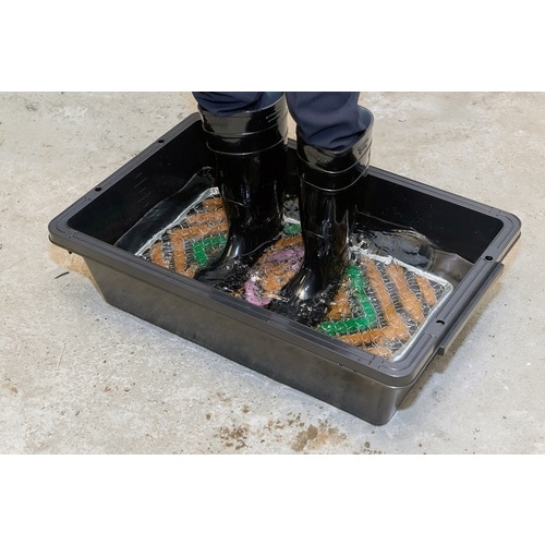 TRUSCO トラ舟51Lブラック(角型・再生原料