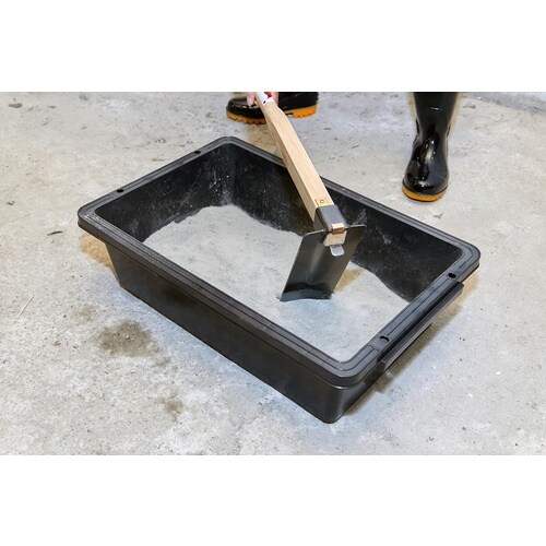 TRUSCO トラ舟75Lブラック(角型・再生原料