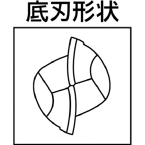 三菱 2枚刃エムエスプラスロングネック 超硬ボール