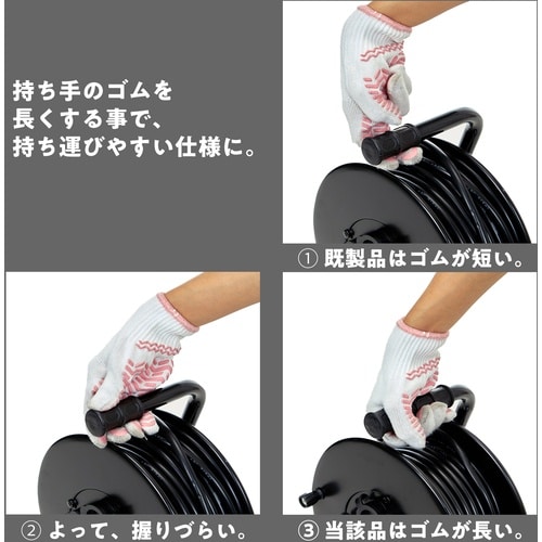 TRUSCO 電工ドラム ジェネラルリール15m