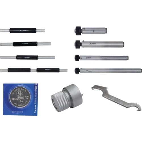 SK デジタル替アンビル式外側マイクロメータ 測定