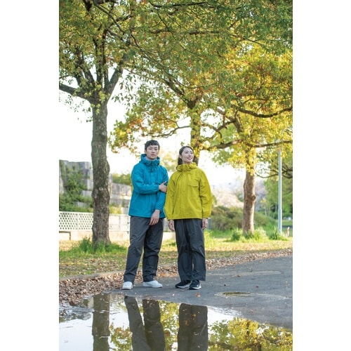 Makku デイリーレインスーツ マスタード L