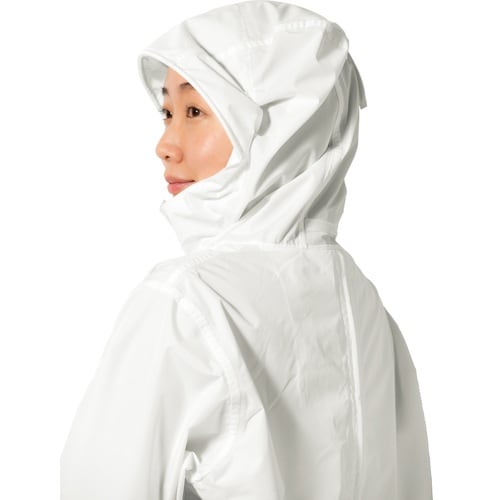 Makku パノラマバッグインレインスーツ ホワイ