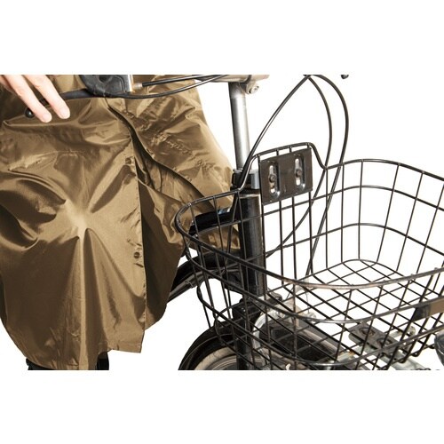 Makku バッグインサイクルレインコート ベージ