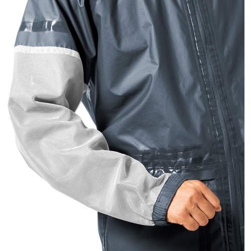 Makku デュアルフィットレインスーツ ネイビー