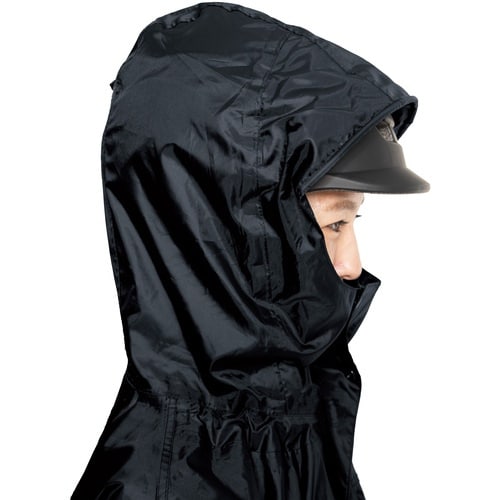 Makku バッグインサイクルレインコート ネイビ