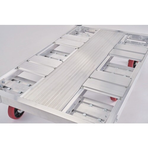 ハセガワ アルミ運搬車 イットン台車 4輪ミニタイ