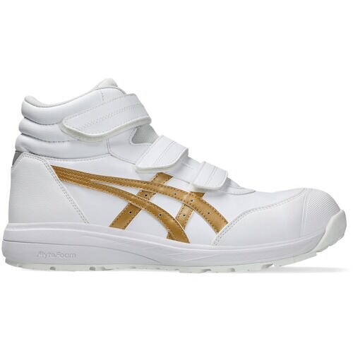 ASICS ウィンジョブ CP312 ホワイト×ピ