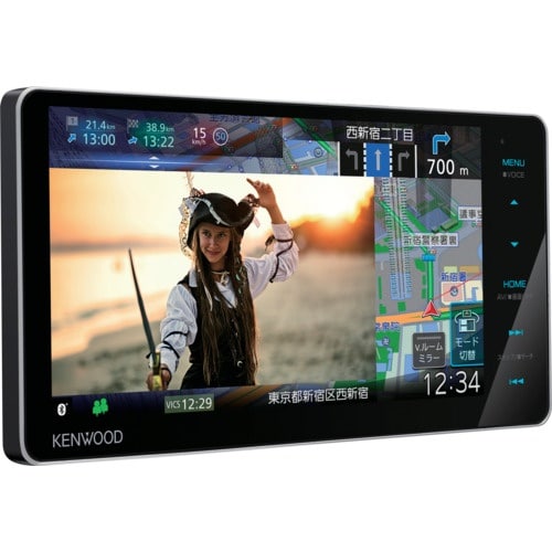 KENWOOD 7インチワイドAVナビ ナビゲーシ