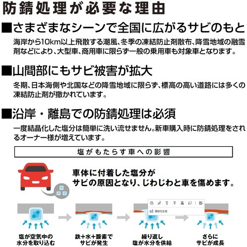 イチネンケミカルズ 塩害ガード ピアノブラックスプ