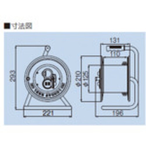ハタヤ 15mサンデーレインボーリール