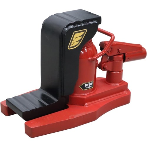 イーグル 低床・レバー回転・安全弁付爪つきジャッキ