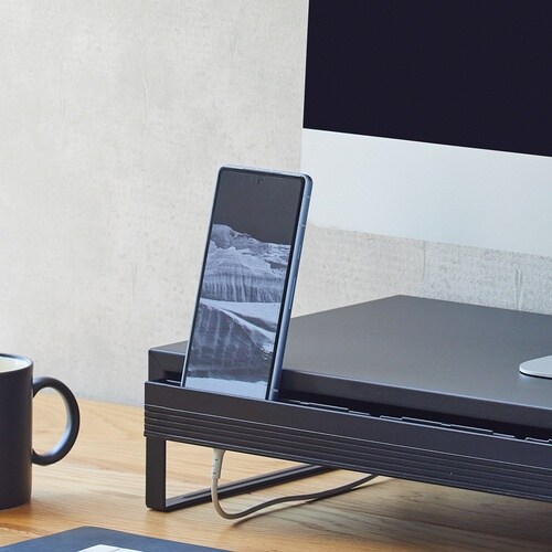 LIHIT 机上台<幅590mm・引出し付>マット