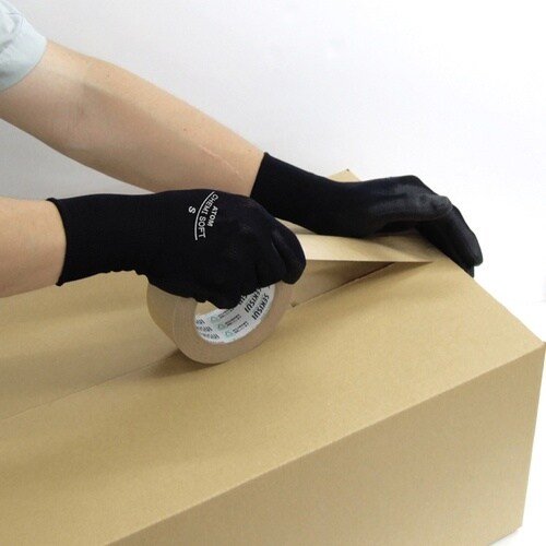 アトム 作業用手袋 ケミソフト業務用ブラック Sサ