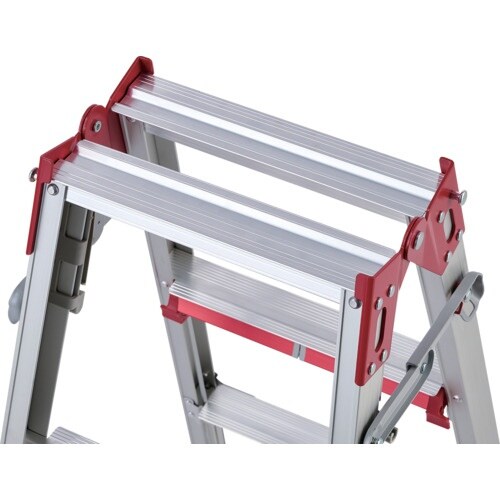 ハセガワ 脚部伸縮脚立 シャガマン 4段(1090