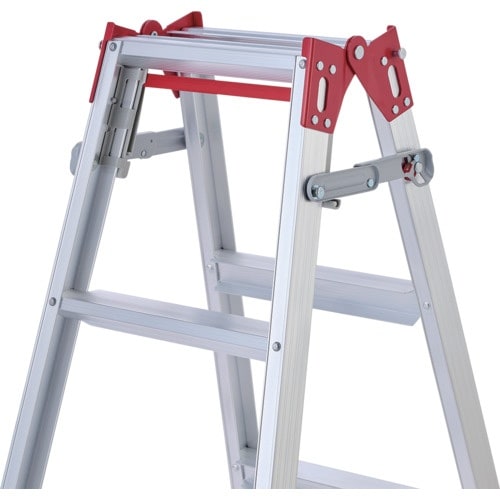 ハセガワ アルミはしご兼用脚立 ステップ幅広タイプ