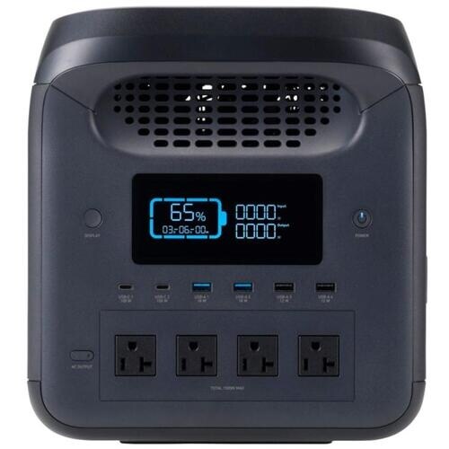 ELECOM ポータブル電源 1229Wh AC定