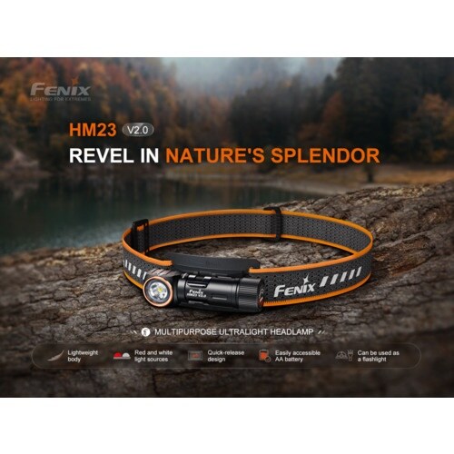 FENIX LEDヘッドライト HM23V2.0