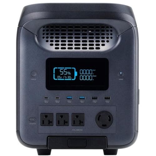 ELECOM ポータブル電源 2560Wh AC定