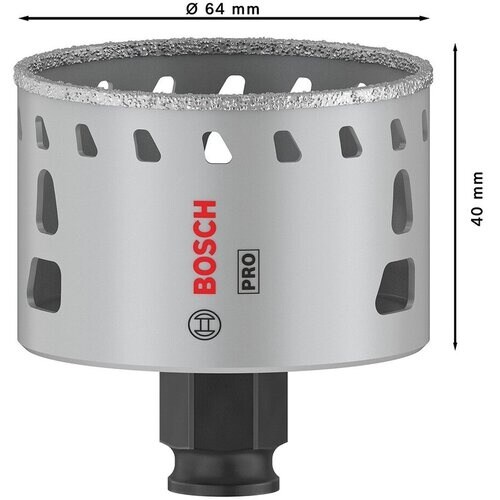 ボッシュ 磁器タイル用乾式ダイヤモンドホールソー