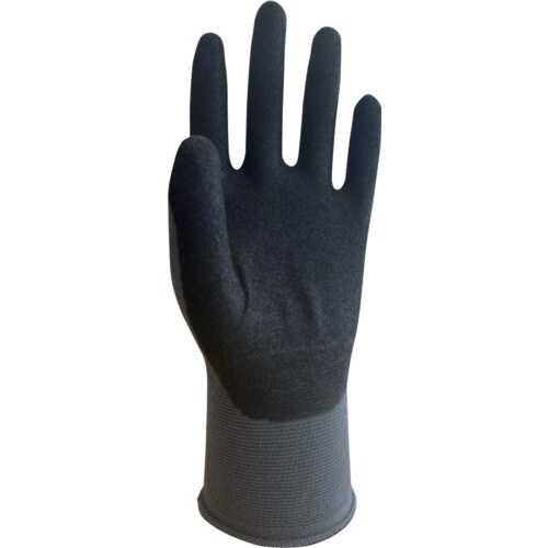 川西 GM1850 グローブマニア ニトリル グレ