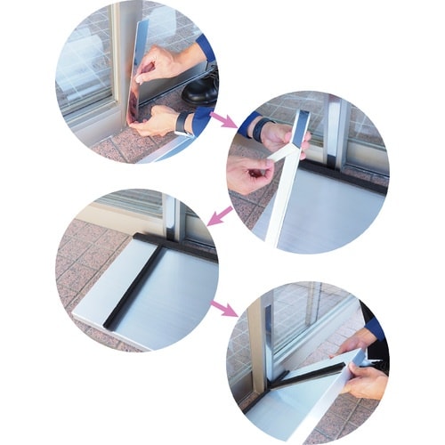 UACJ アルミ止水板 水用心 脱着式