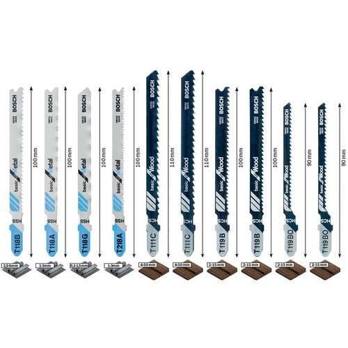 ボッシュ ジグソーブレードセット 10本入り